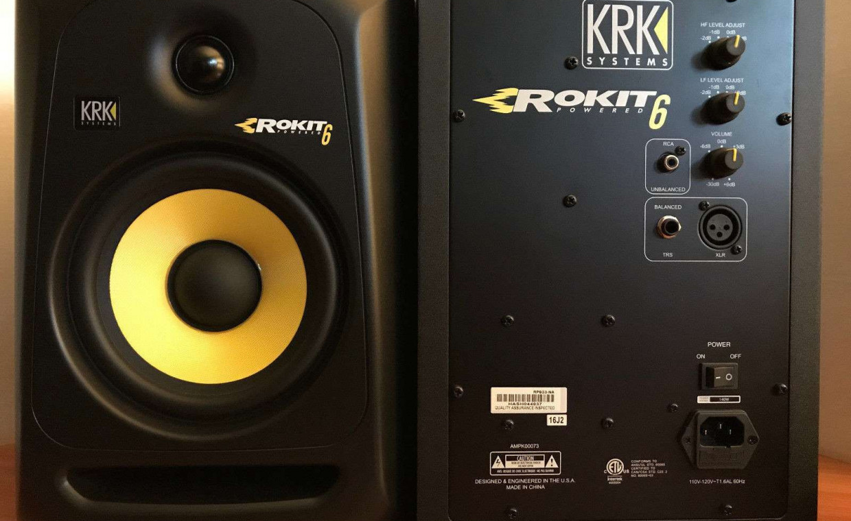 Audio equipment and instruments for rent, Studio monitoriai KRK Rookit 6 rent, Vilnius