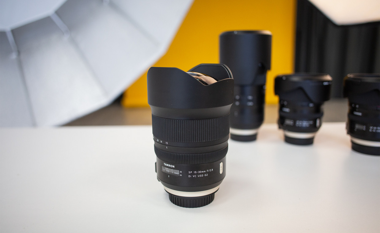 Camera lenses for rent, Tamron 15-30mm f/2.8 Di VC USD G2 CANON rent, Kaunas