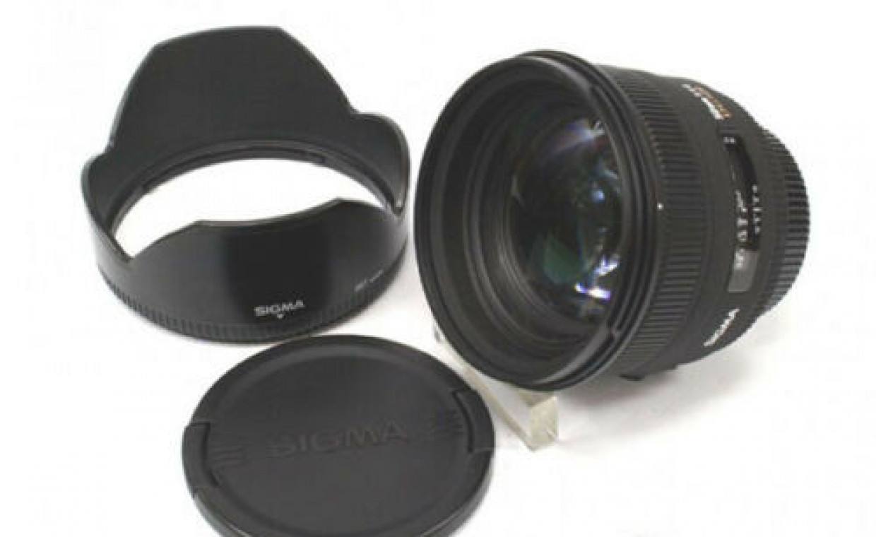 Camera lenses for rent, Sigma AF 50mm f/1.4 EX DG HSM Nikon rent, Vilnius