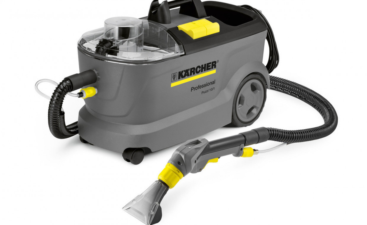 Carpet cleaners for rent, Karcher Puzzi 10/1 Upholstery cleaning rent, Vilnius