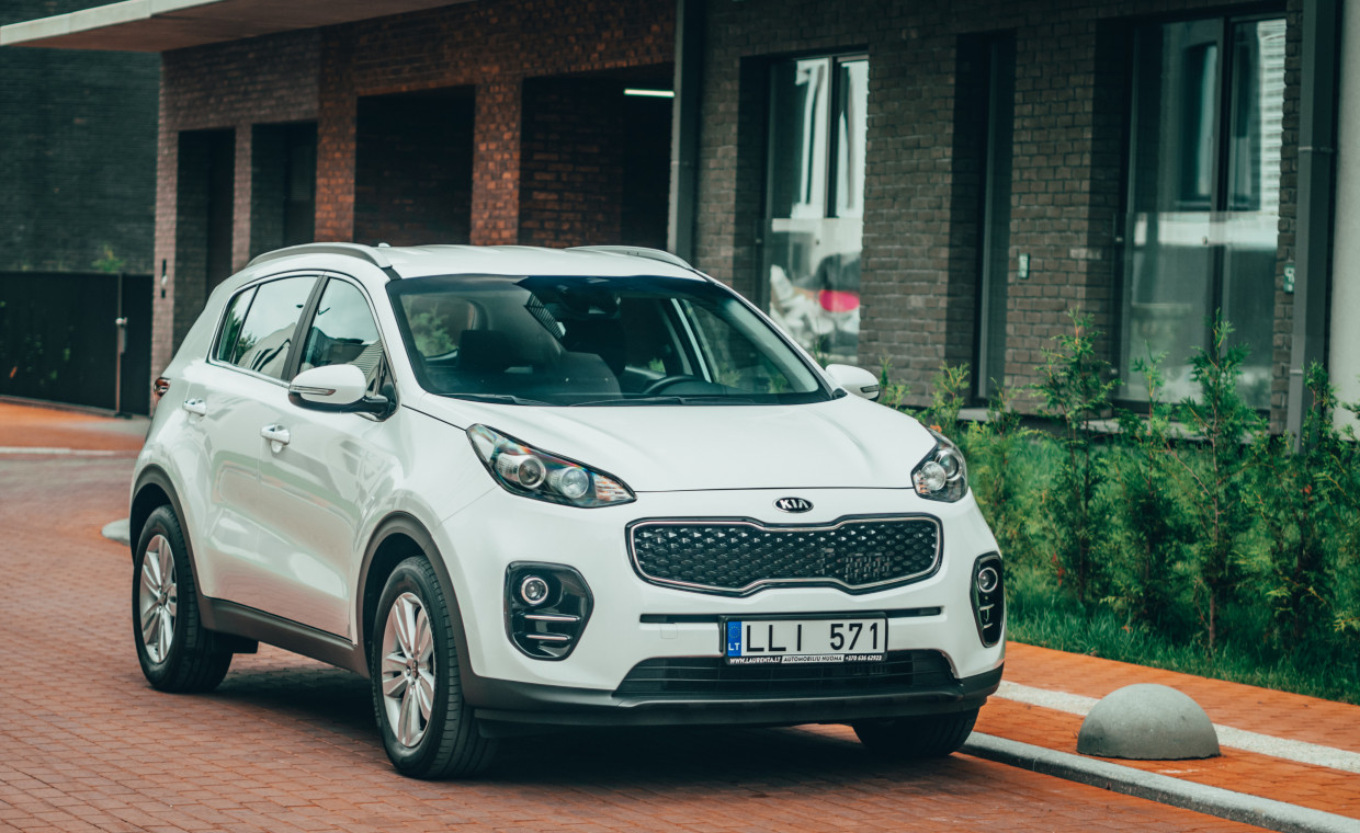 Car rental, KIA SPORTAGE 2017 rent, Vilnius