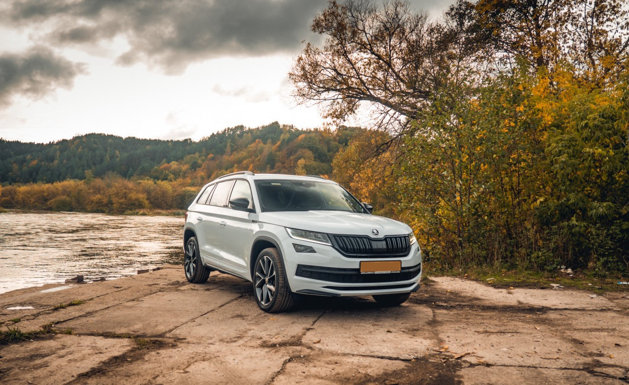 Car rental, Škoda Kodiaq rent, Vilnius