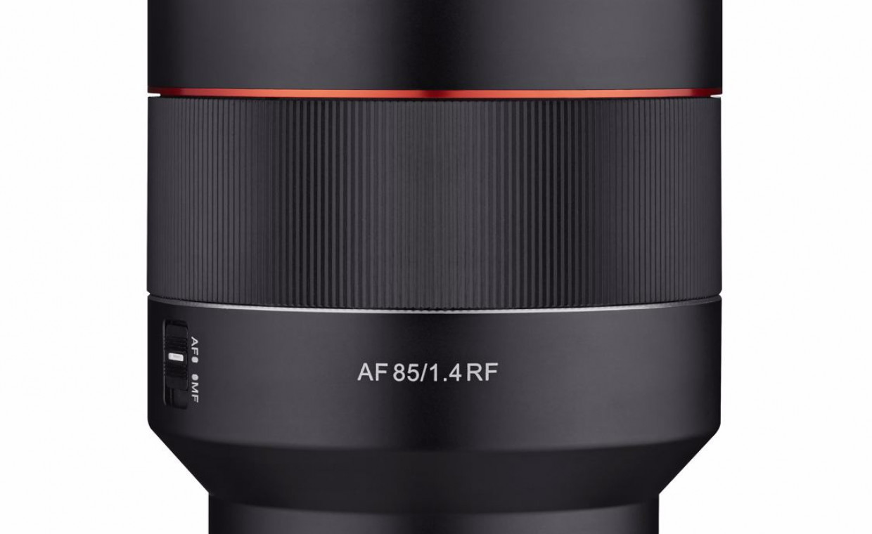 Camera lenses for rent, Samyang AF 85mm f/1.4 Canon RF rent, Kaunas