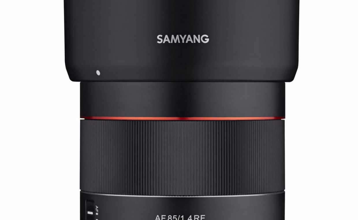 Camera lenses for rent, Samyang AF 85mm f/1.4 Canon RF rent, Kaunas