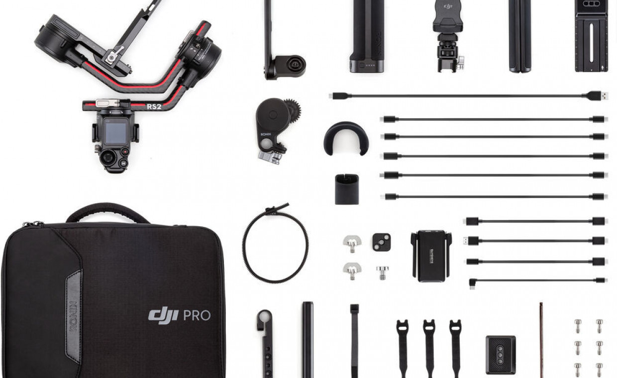 Camera accessories for rent, DJI RS 2 Stabilizatorius rent, Kaunas