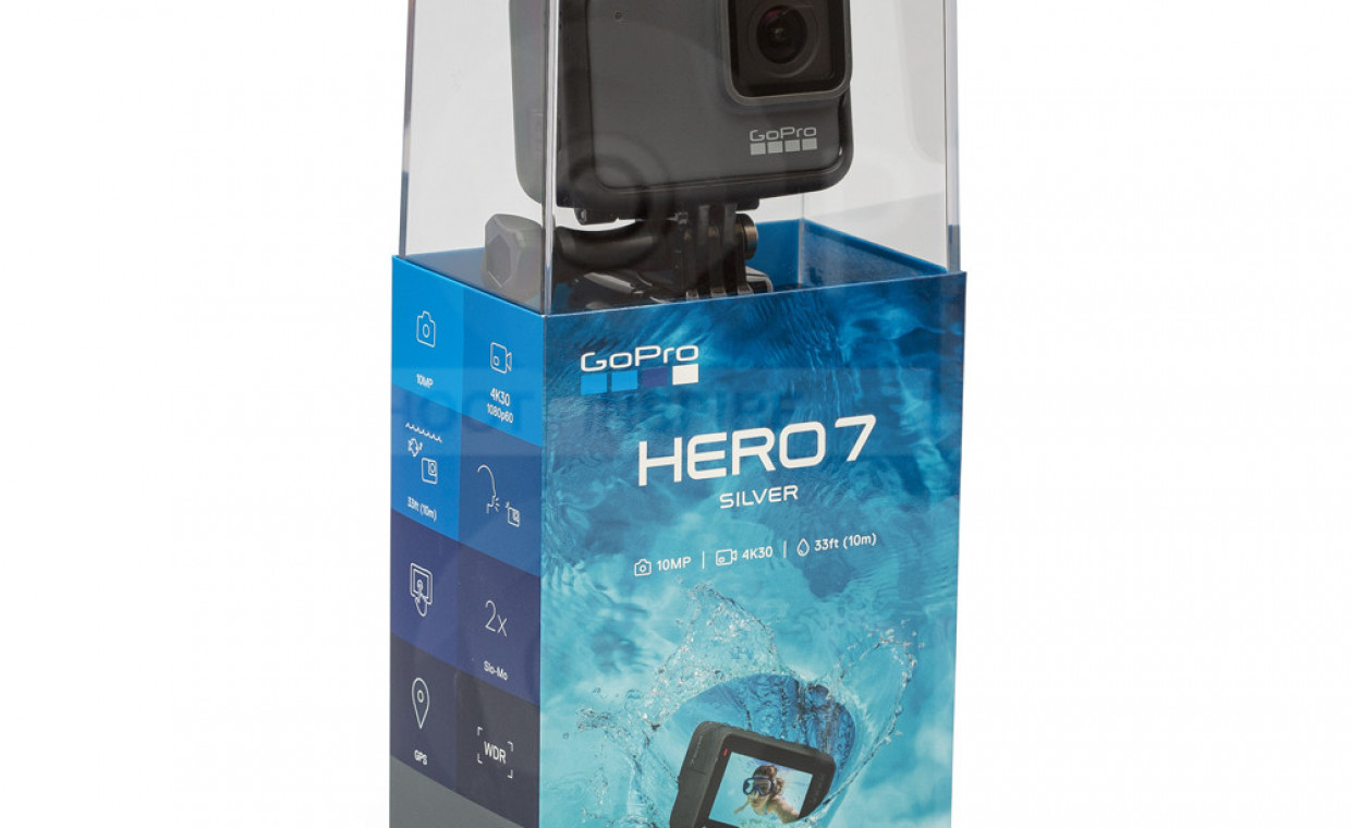 GoPro and action cameras for rent, Veiksmo kamera GoPro HERO7 rent, Panevėžys