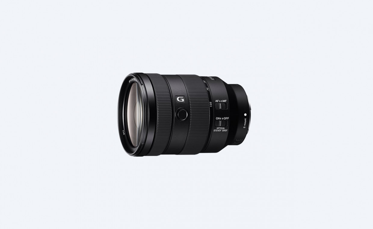 Camera lenses for rent, Sony FE 24-105mm F4 G OSS rent, Vilnius