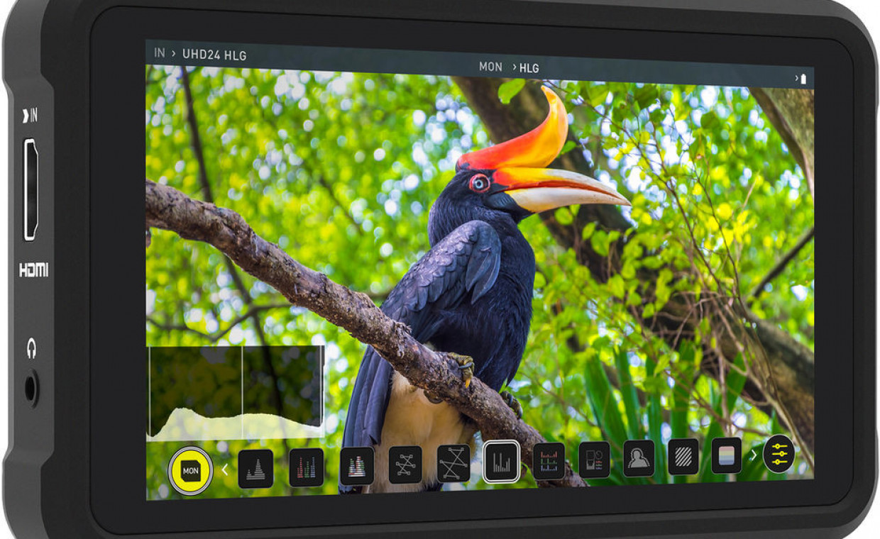 Camera accessories for rent, Atomos Shinobi 5" 4K video monitorius rent, Kaunas