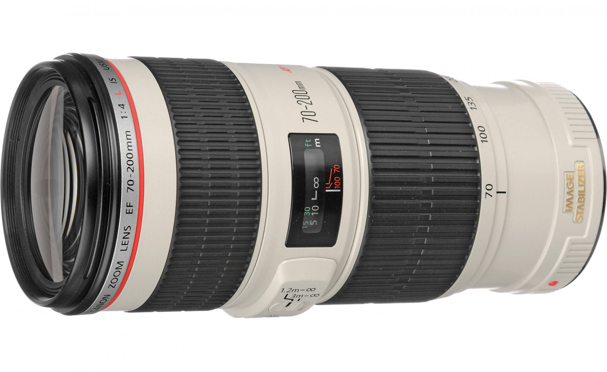 Camera lenses for rent, Canon EF 70-200mm 1:4 L IS II USM rent, Kaunas