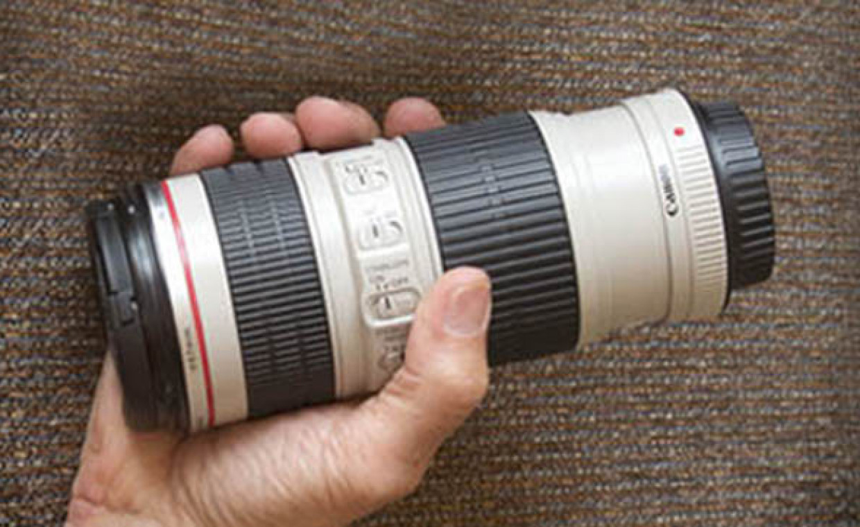 Camera lenses for rent, Canon EF 70-200mm 1:4 L IS II USM rent, Kaunas