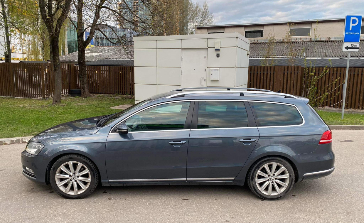 Car rental, VW Passat B7 rent, Vilnius