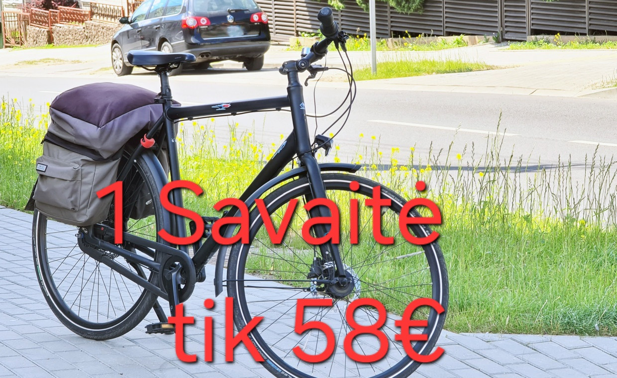 Scooters and bikes for rent, Vyriškas miesto, turistinis dviratis rent, Kaunas