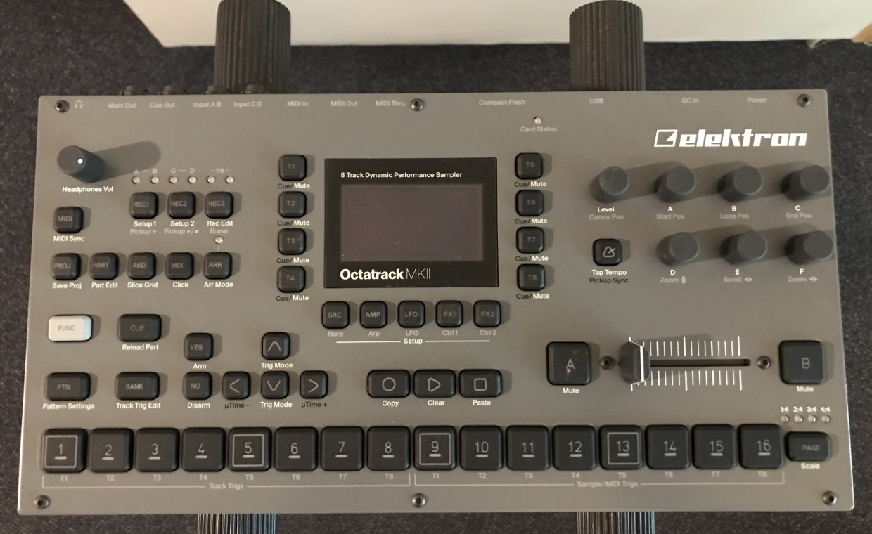 Audio equipment and instruments for rent, Elektron Octatrack MKII rent, Vilnius