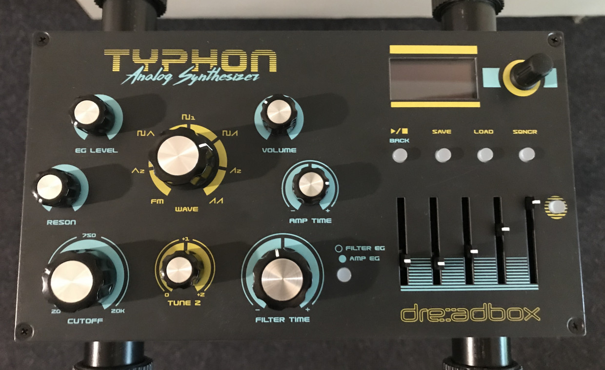 Audio equipment and instruments for rent, Dreadbox Typhon Analoginis sintezatorius rent, Vilnius