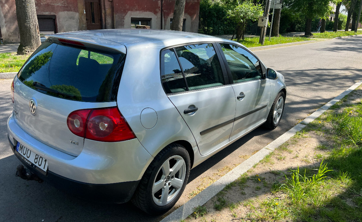 Car rental, Golf 5 (automat, diesel) rent, Kaunas