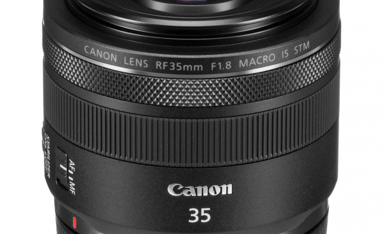 Camera lenses for rent, Canon RF 35mm F1.8 MACRO IS STM rent, Vilnius