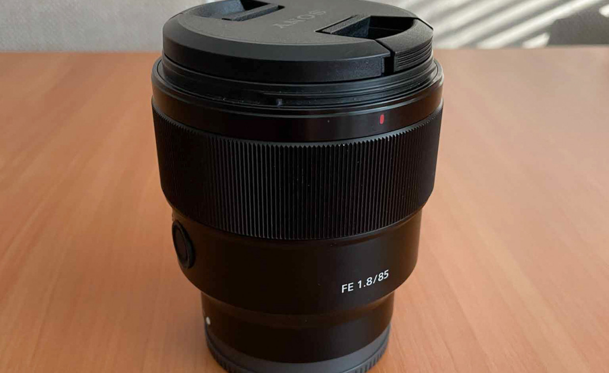 Camera lenses for rent, Sony FE 85mm f/1.8 objektyvas rent, Vilnius