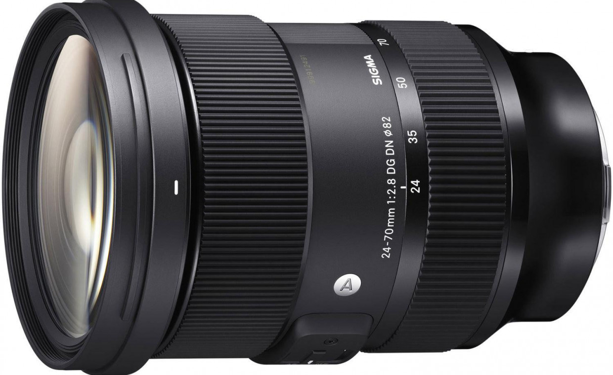 Camera lenses for rent, Sigma 24-70 mm f/2.8 DG DN Art Sony E rent, Vilnius