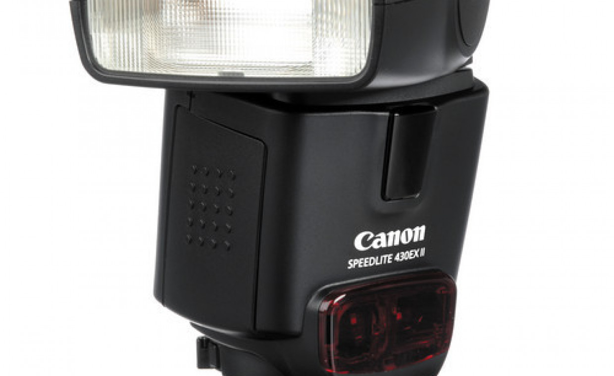 Camera accessories for rent, Canon Speedlite 430 EX II rent, Vilnius