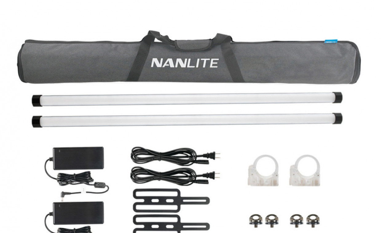 Photo studio equipment for rent, Nanlite Pavotube II 30X RGBWW Kit rent, Vilnius