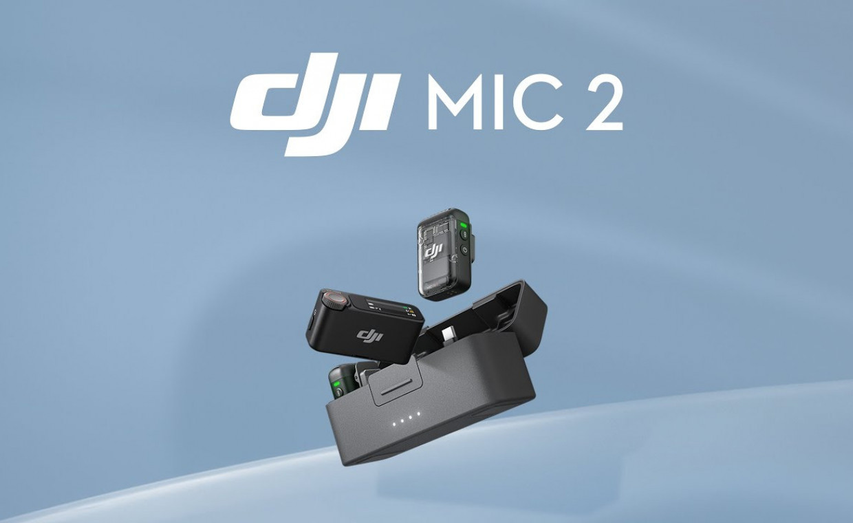 Audio equipment and instruments for rent, DJI MIC 2 - belaidžiai mikrofonai rent, Vilnius