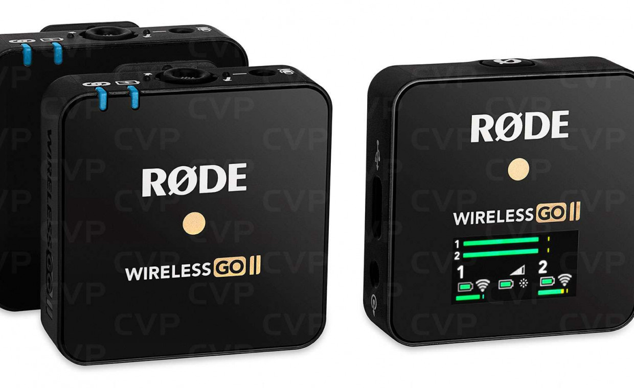 Camera accessories for rent, RODE Wireless GO II Dual rent, Vilnius