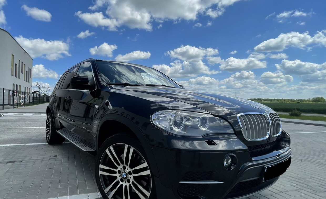 Car rental, BMW X5 4.0d Face Lift rent, Kaunas