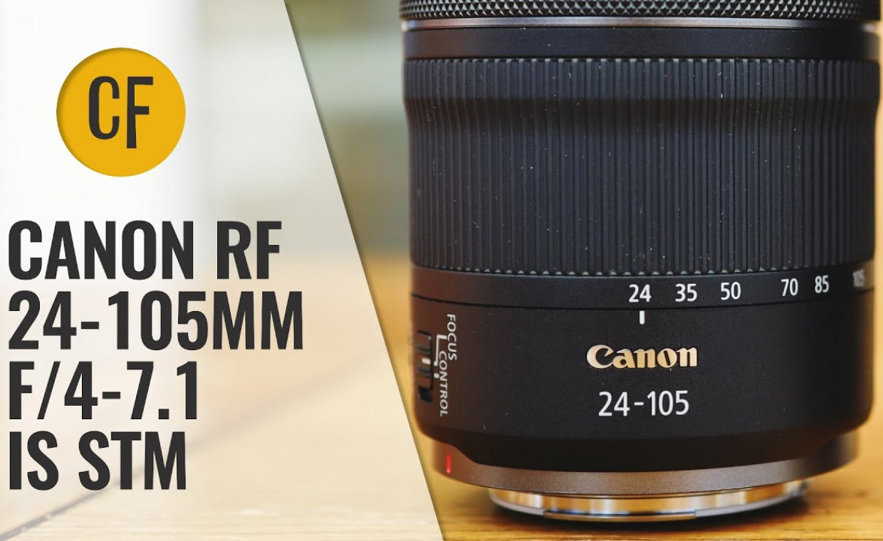 Camera lenses for rent, CANON RF 24-105MM F4-7.1 IS STM rent, Klaipėda