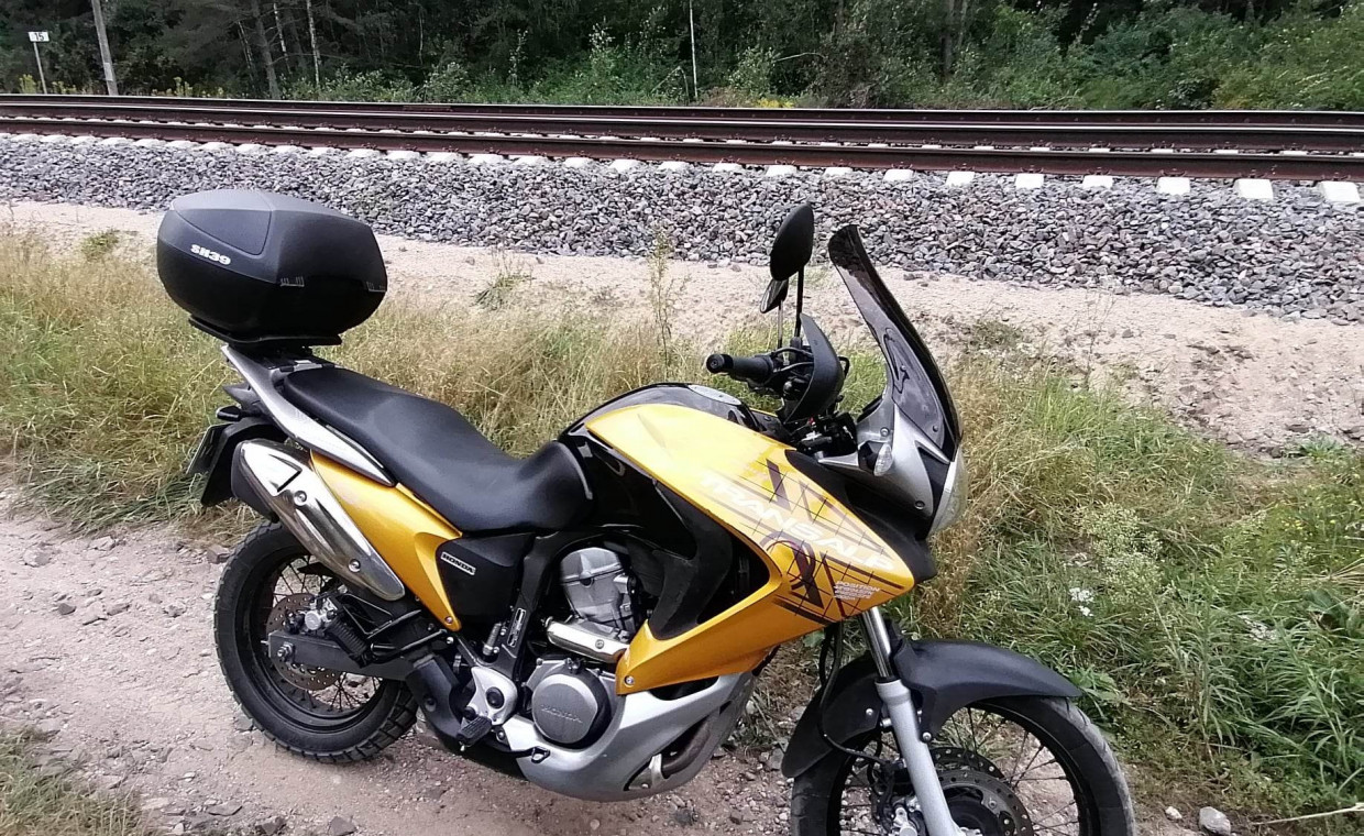 Motorcycles for rent, Honda Transalp XL700V rent, Vilnius