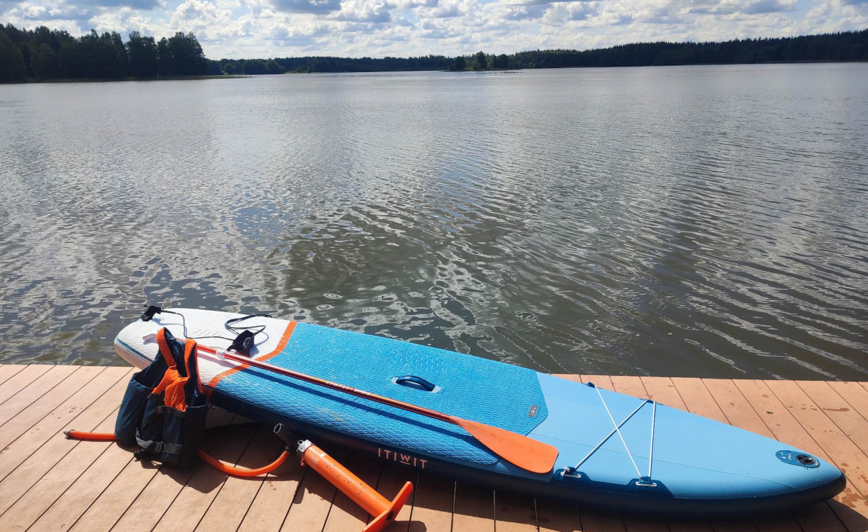 Standup paddleboarding for rent, Irklentė rent, Kaunas