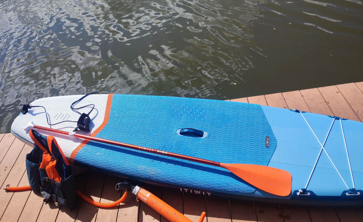 Standup paddleboarding for rent, Irklentė rent, Kaunas