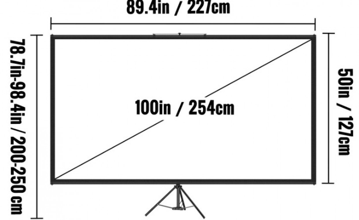 Projectors for rent, Projektoriaus ekranas 100 colių rent, Vilnius