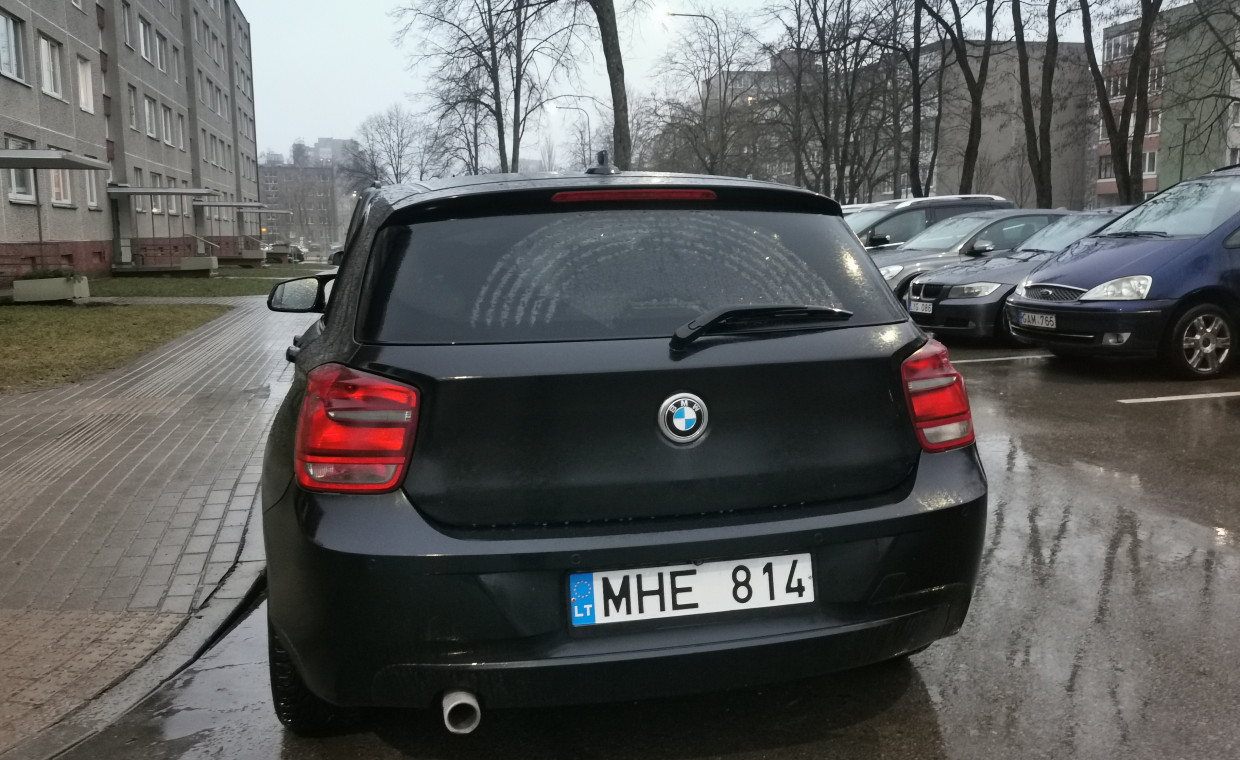 Car rental, BMW 118d rent, Klaipėda