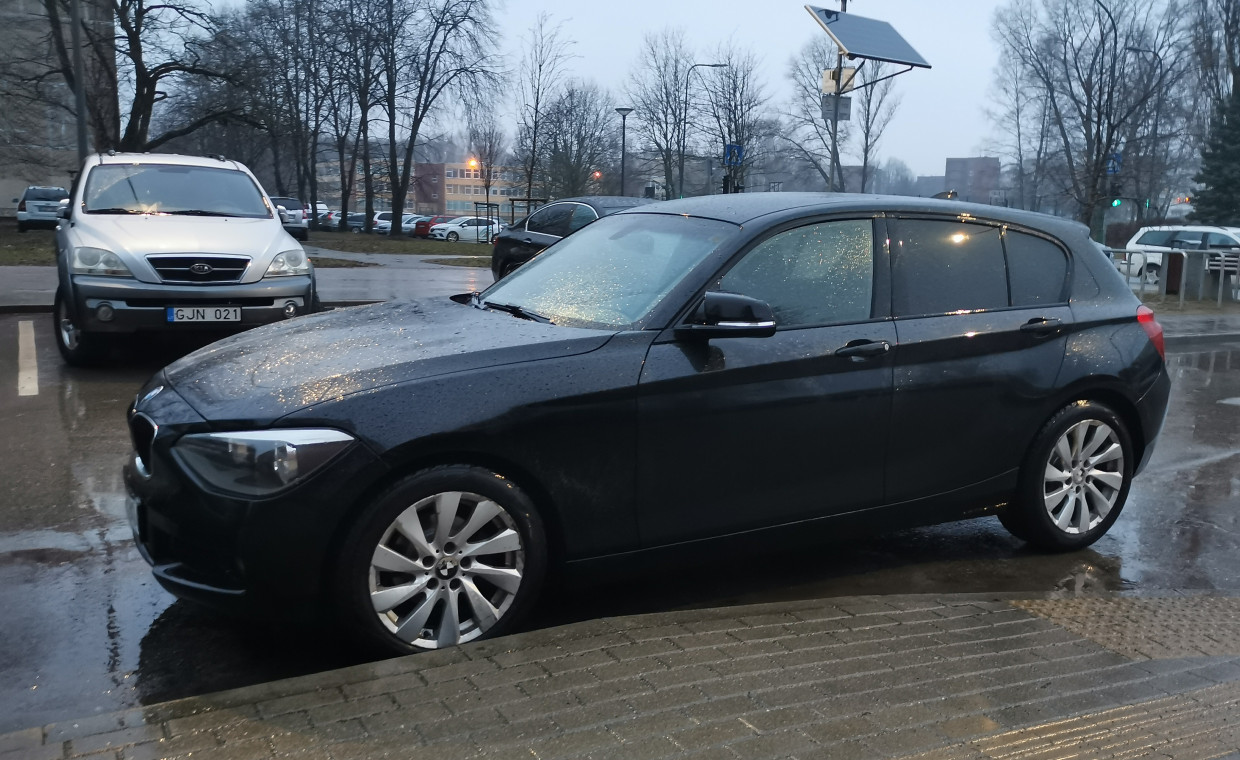 Car rental, BMW 118d rent, Klaipėda