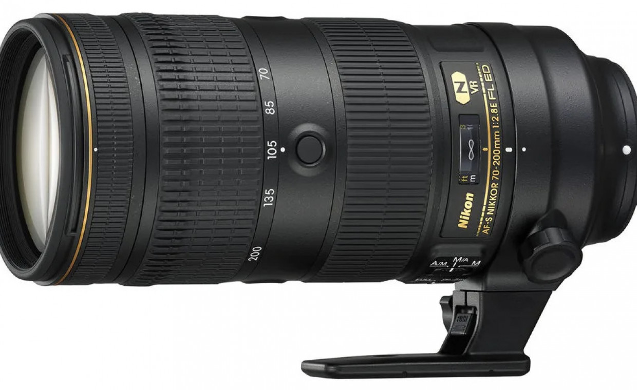 Camera lenses for rent, Nikon AF-S Nikkor 70-200mm f/2.8E FL ED rent, Vilnius