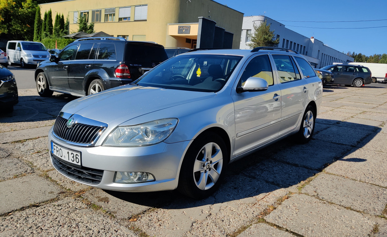 Car rental, Skoda Octavia 2012 rent, Vilnius