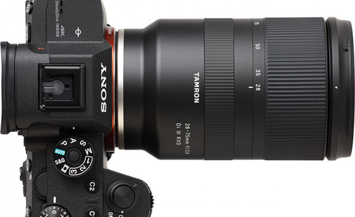 Camera lenses for rent, Tamron 28-75mm F2.8 Di III RXD Sony E rent, Vilnius