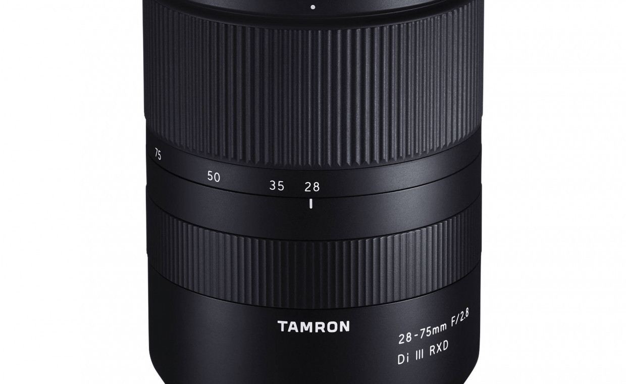 Camera lenses for rent, Tamron 28-75mm F2.8 Di III RXD Sony E rent, Vilnius