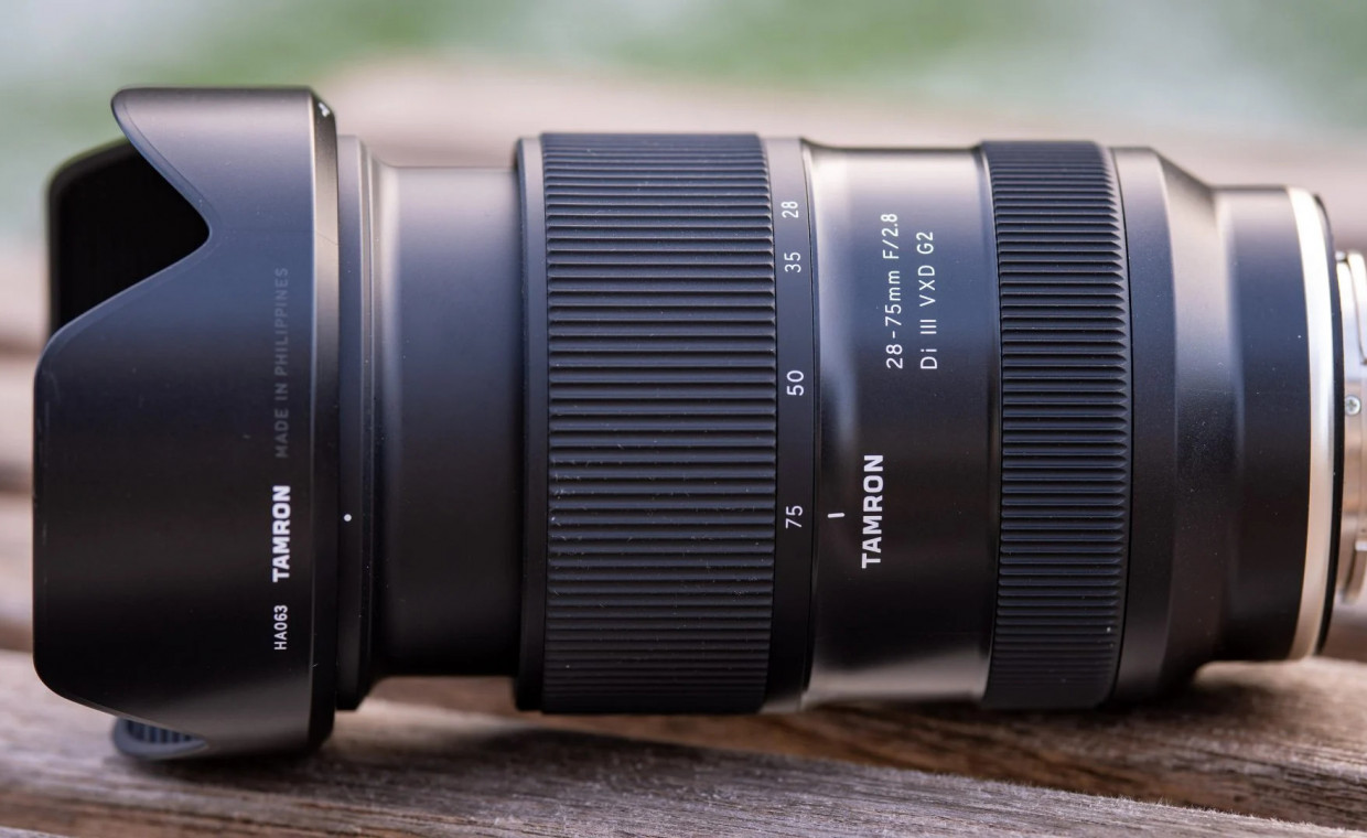 Camera lenses for rent, Tamron 28-75mm f2.8 Di III VXD G2 (Sony) rent, Vilnius