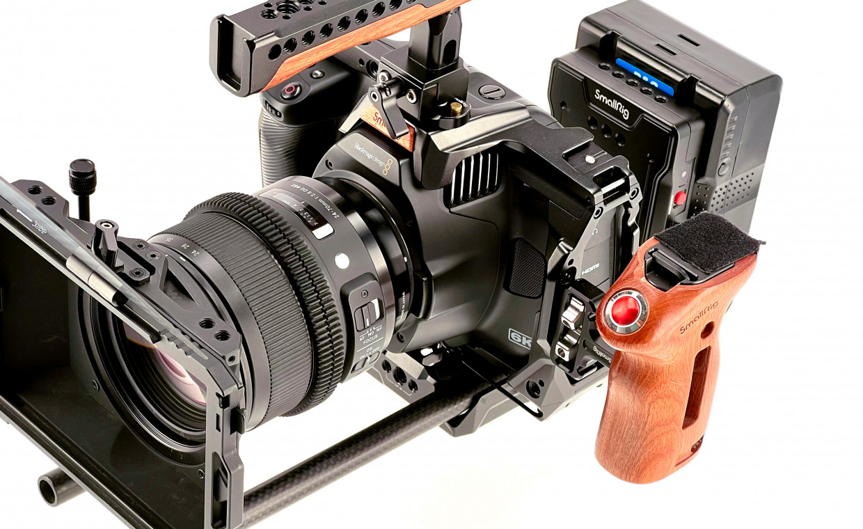 Cameras for rent, Blackmagic Pocket Cinema Camera 6K Pro rent, Vilnius