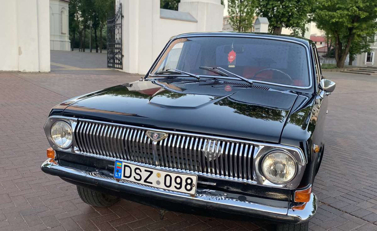 Car rental, Gaz 24 Volga rent, Šiauliai