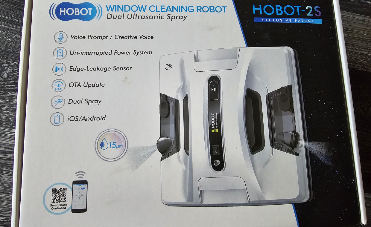 Window cleaning tools for rent, Hobot 2S rent, Kaunas