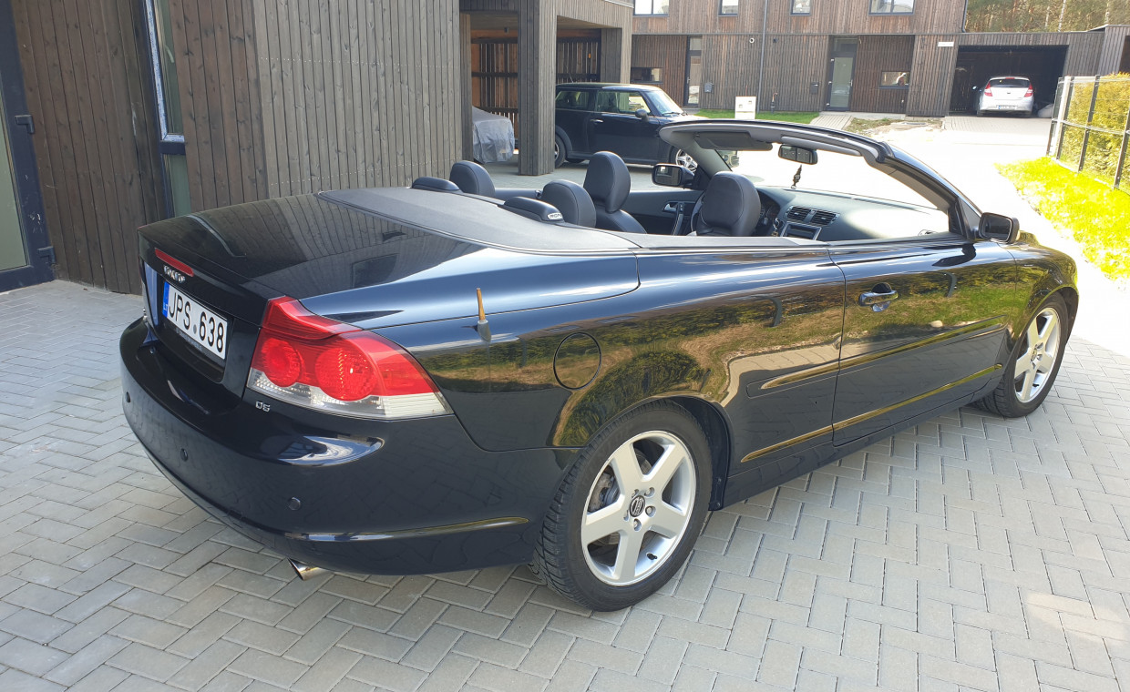 Car rental, Volvo C70, Kabrioletas rent, Vilnius