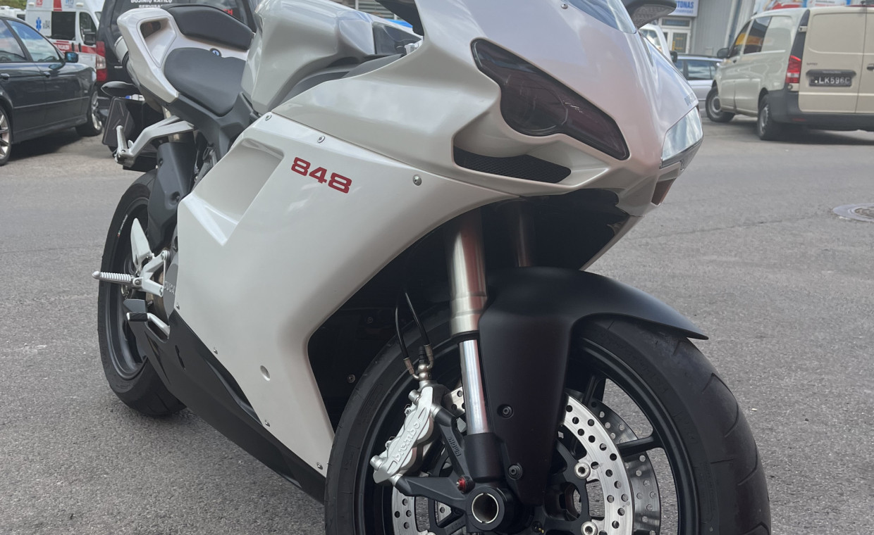 Motorcycles for rent, Ducati 848 rent, Vilnius