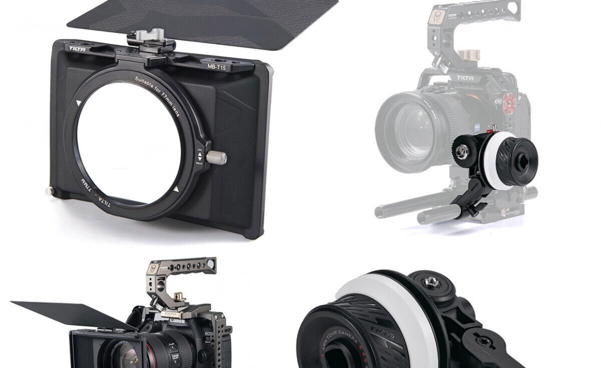 Camera accessories for rent, Tilta Matte Box Black (Lens Hood ) rent, Vilnius