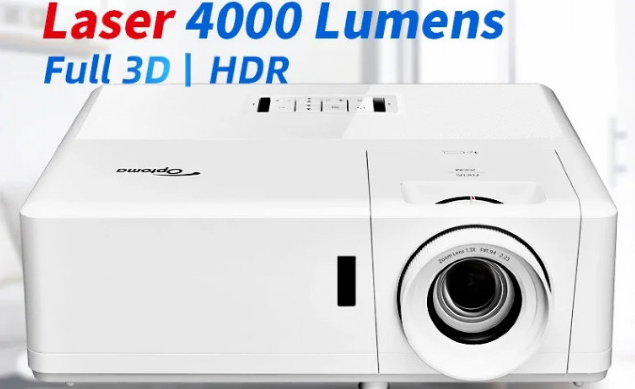 Projectors for rent, Optoma Laser 3D Projektorius  4000lm rent, Vilnius