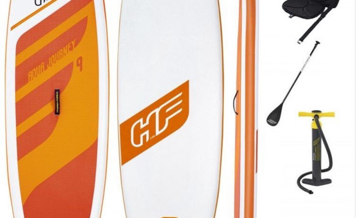 Standup paddleboarding for rent, BestWay Hydro Force Aqua Journey. rent, Kaunas