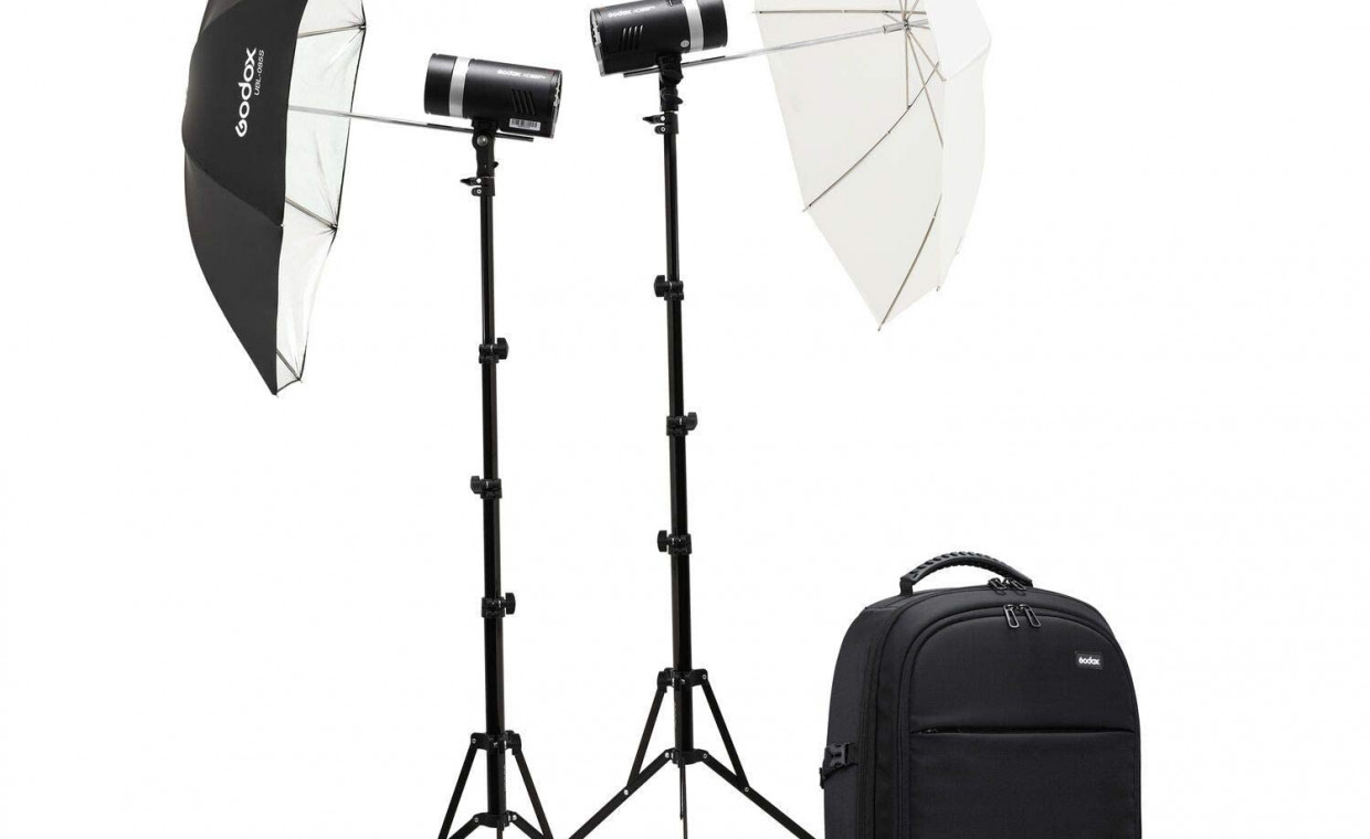 Photo studio equipment for rent, Godox AD300Pro blyksčių komplektas rent, Vilnius