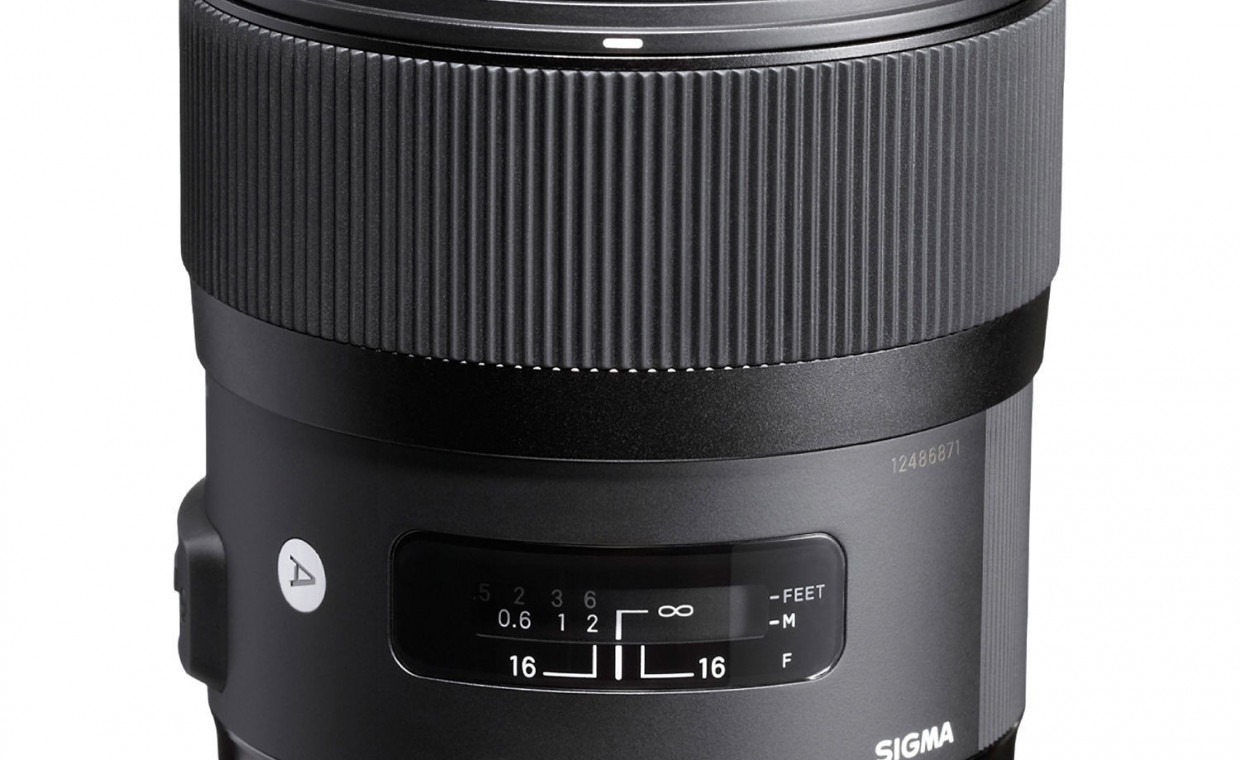 Camera lenses for rent, Sigma 35mm F1.4 DG HSM Art (Sony) rent, Vilnius