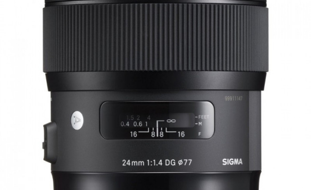 Camera lenses for rent, Sigma 24mm F1.4 DG HSM Art (Sony) rent, Vilnius